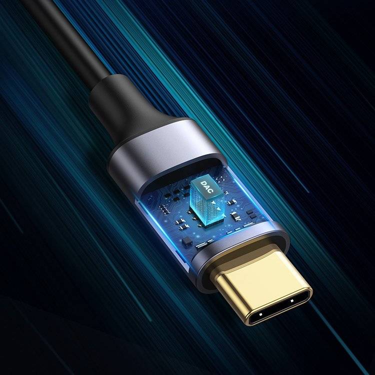Ugreen USB-C - 2RCA Audiokabel, 1,5m, Grau