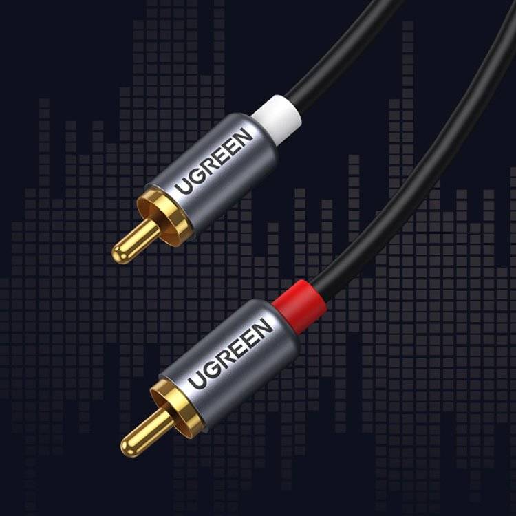Ugreen USB-C - 2RCA Audiokabel, 1,5m, Grau