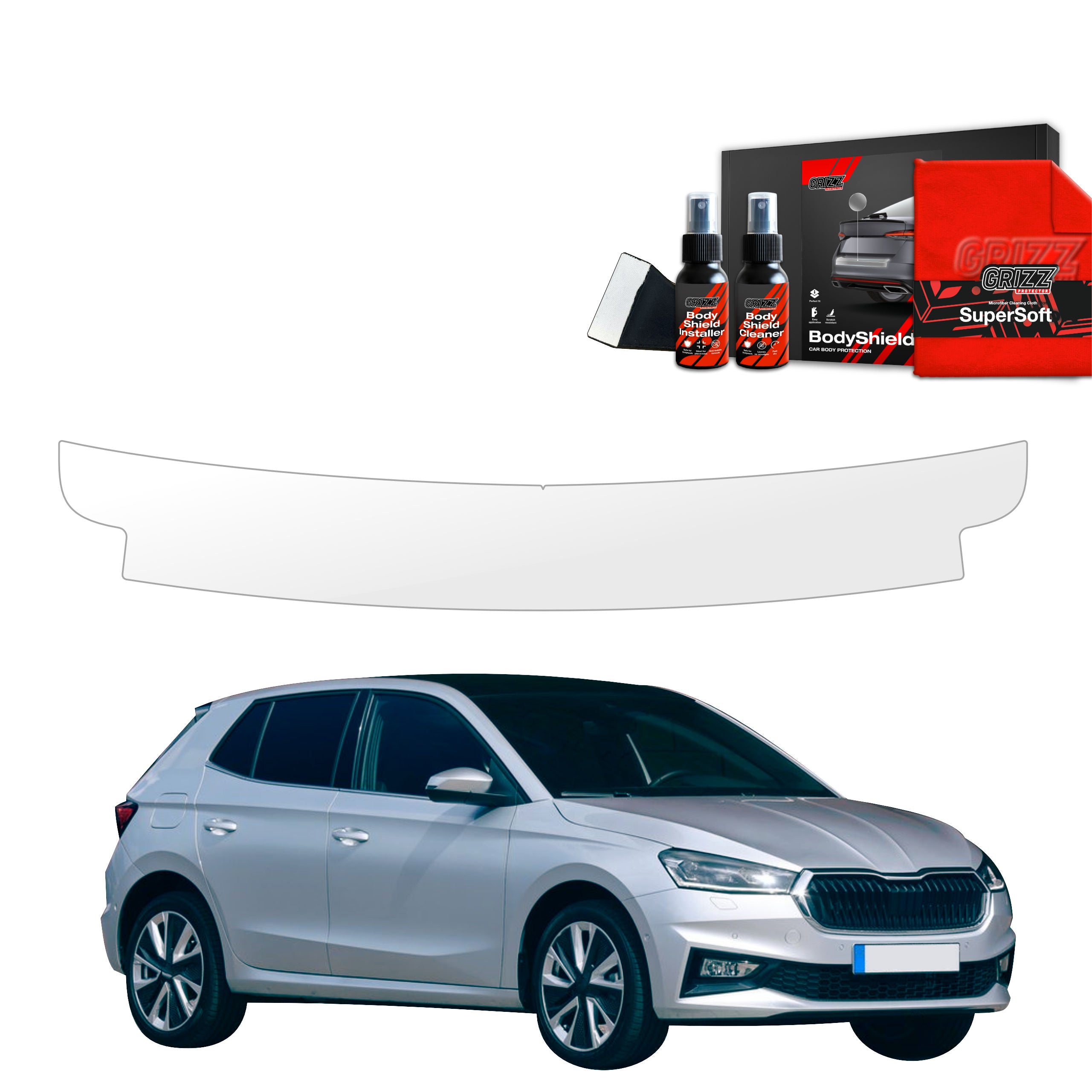 Schutzfolie Grizz Protector für Ladekante - Skoda Fabia (2019-2026)