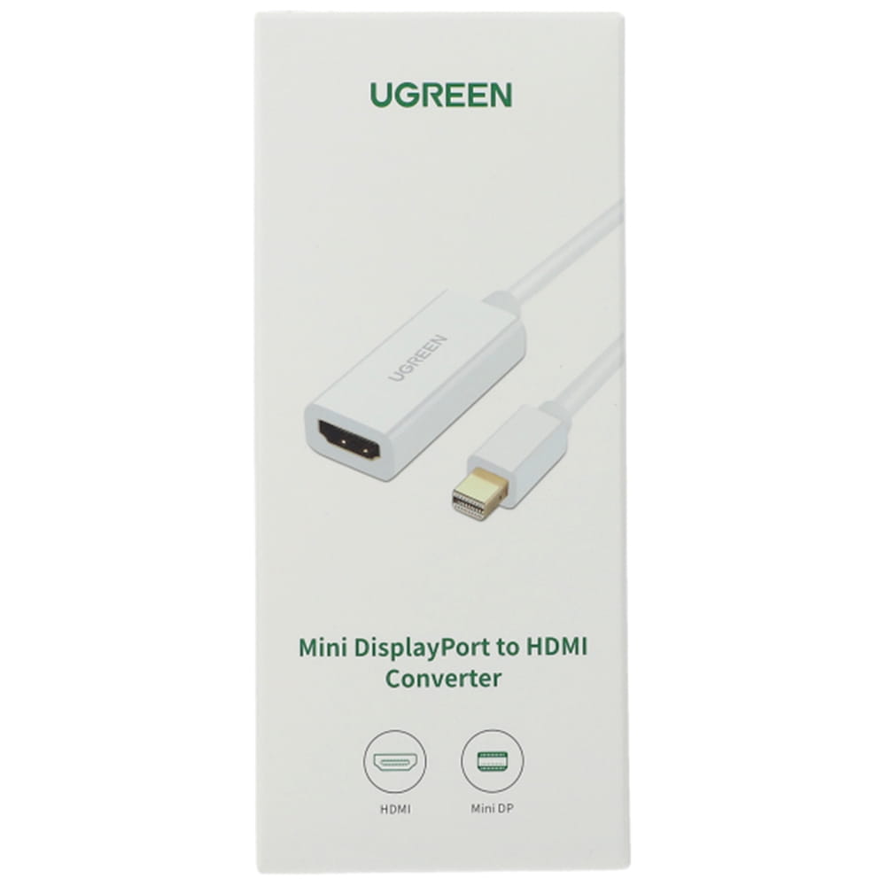 Ugreen Mini DisplayPort (Thunderbolt 2.0) - HDMI (Buchse) Adapter, 0,25 m, Weiß
