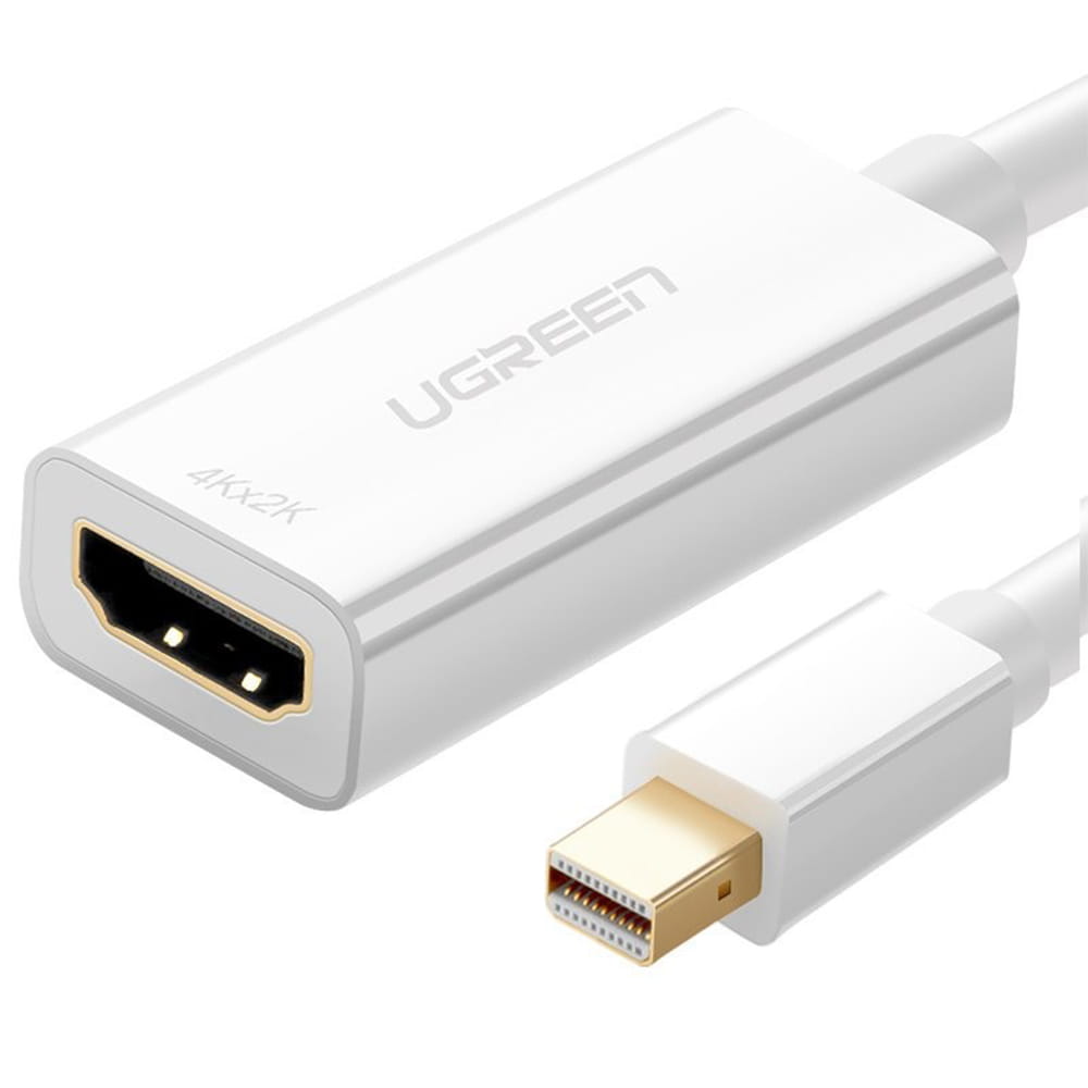 Ugreen Mini DisplayPort (Thunderbolt 2.0) - HDMI (Buchse) Adapter, 0,25 m, Weiß