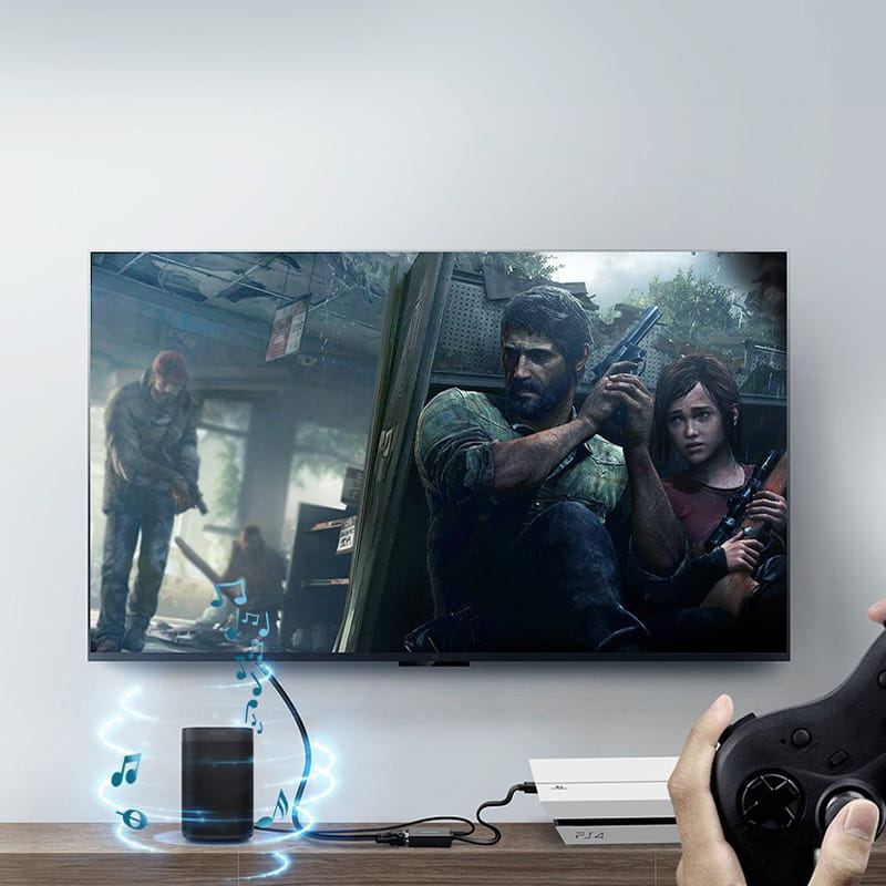 Adapter, Adapter Ugreen HDMI auf VGA, micro USB / Audio 3,5 mm Miniklinke, Schwarz