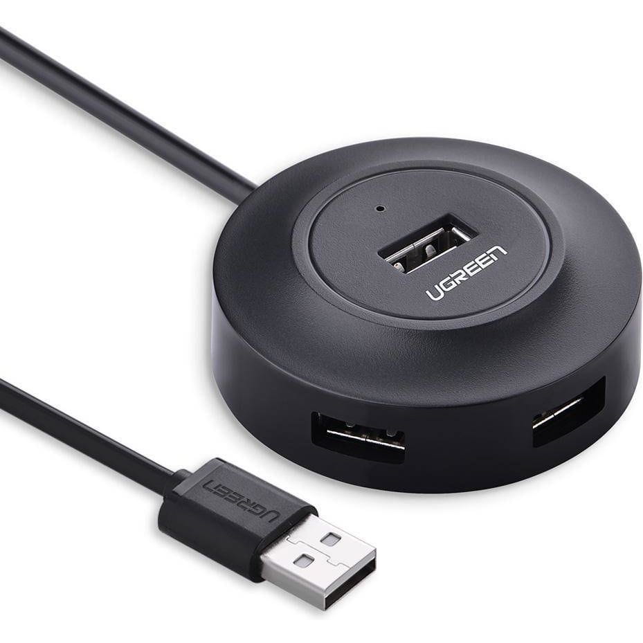 USB HUB 4x USB-A 2.0 Ugreen CR106 , Schwarz