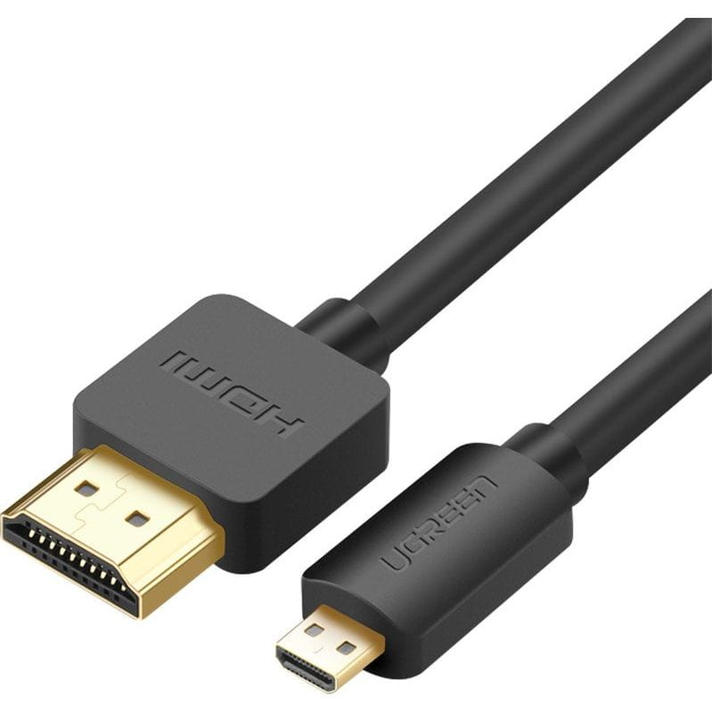 Ugreen HDMI 4k 60Hz - micro HDMI Kabel, 1,5 m, Schwarz