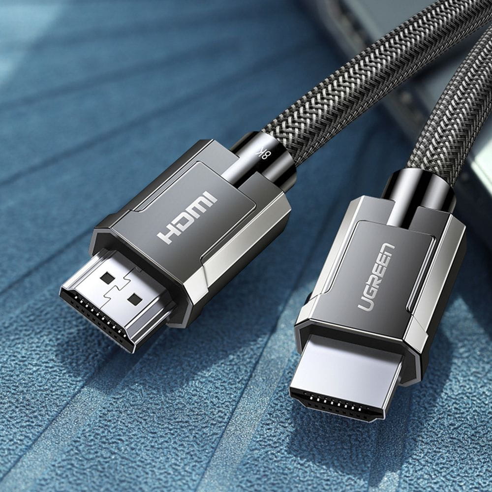 Nylonkabel HDMI zu HDMI 2.1, Ugreen HD135, 8K / 60Hz, 3 m, Grau