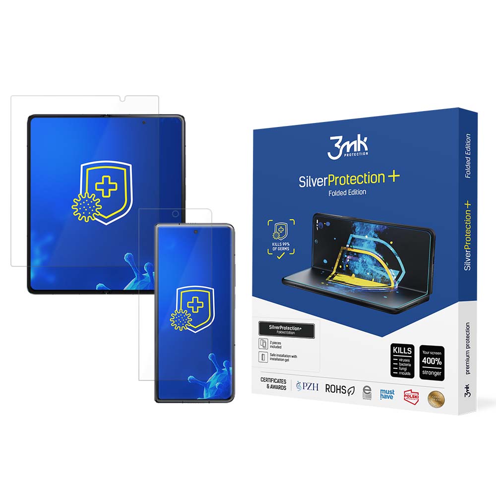 Antimikrobielle Schutzfolie 3MK Silver Protection+ für Galaxy Z Fold5