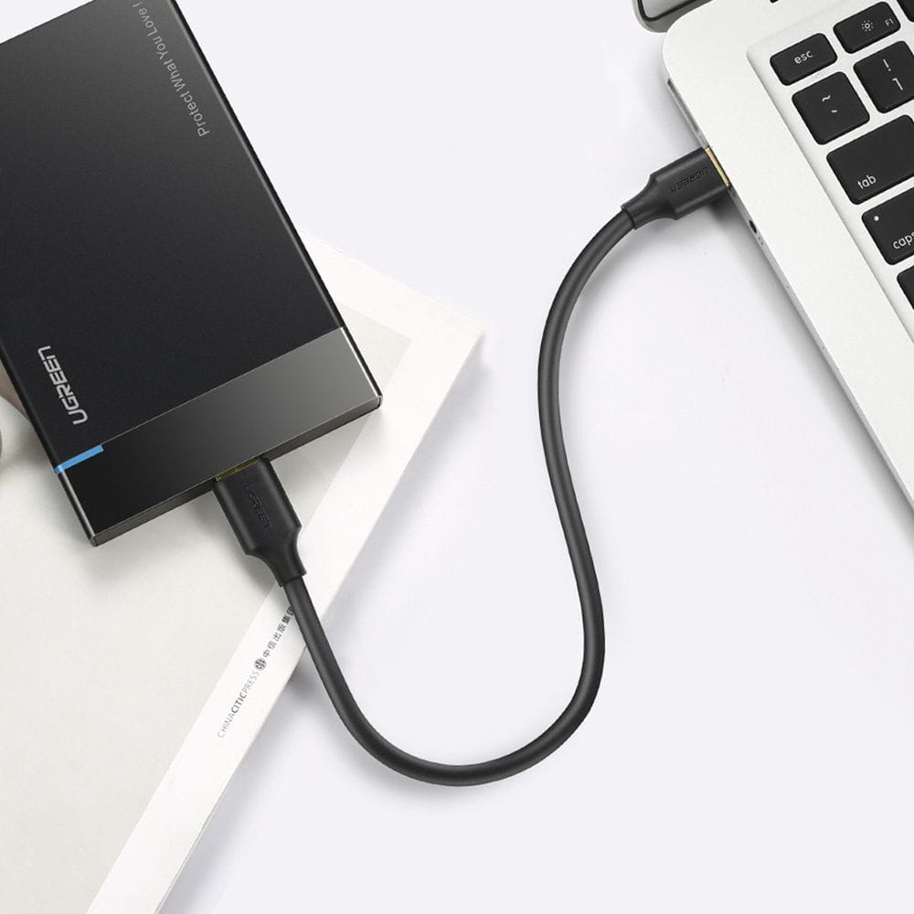 Ugreen USB-A 3.0 - Micro USB-B SuperSpeed 5Gbps Datenkabel, 1 m, schwarz