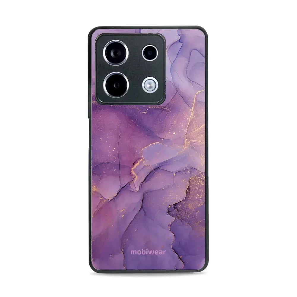Handyhülle für Xiaomi Redmi Note 13 Pro 5G, Mobiwear Glossy Case, Violett