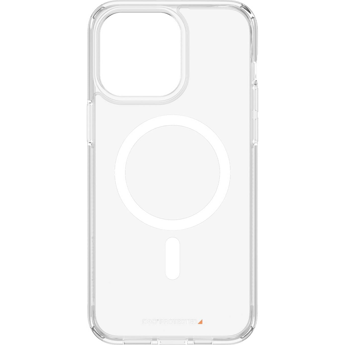Antibakterielle Schutzhülle PanzerGlass HardCase MagSafe für Apple iPhone 15 Pro Max, Transparent