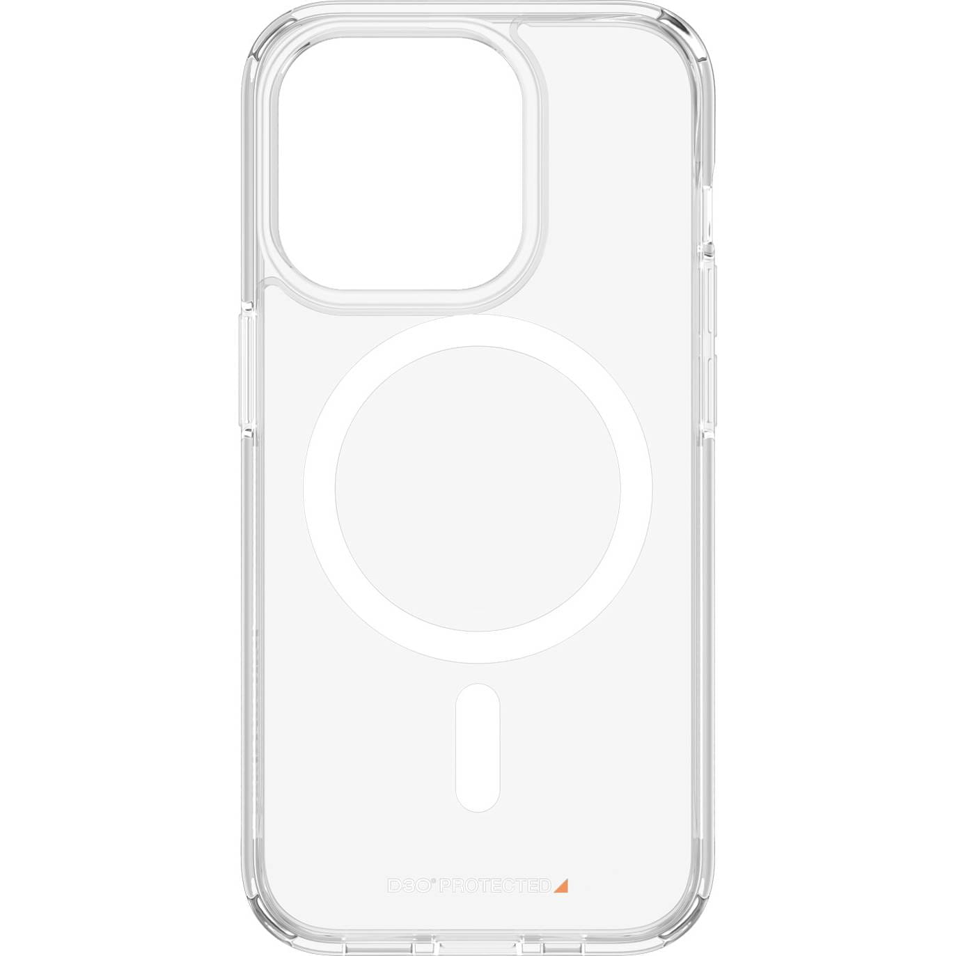 Antibakterielle Schutzhülle PanzerGlass HardCase MagSafe für Apple iPhone 15 Pro, Transparent