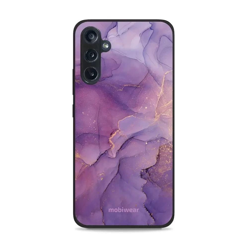 Handyhülle für Galaxy M34 5G, Mobiwear Glossy Case, Violett