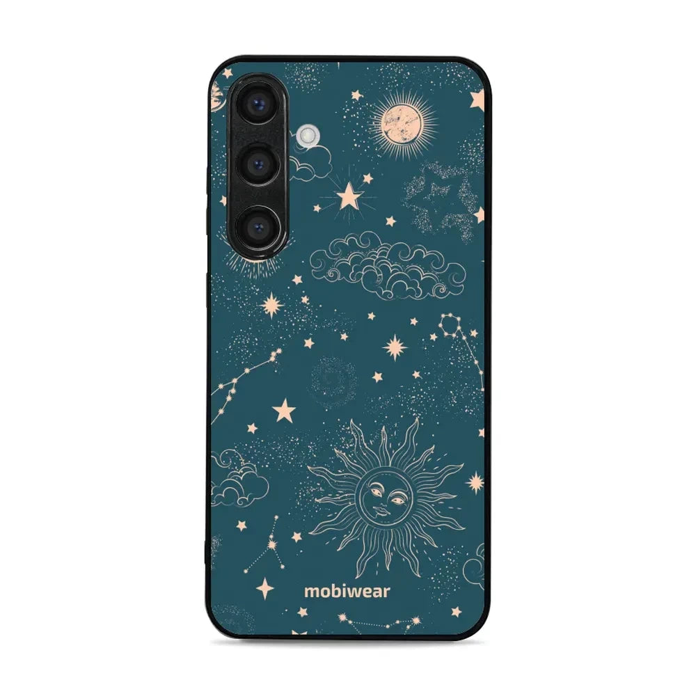 Handyhülle für Galaxy S24 Plus, Mobiwear Glossy Case, Astraler Staub