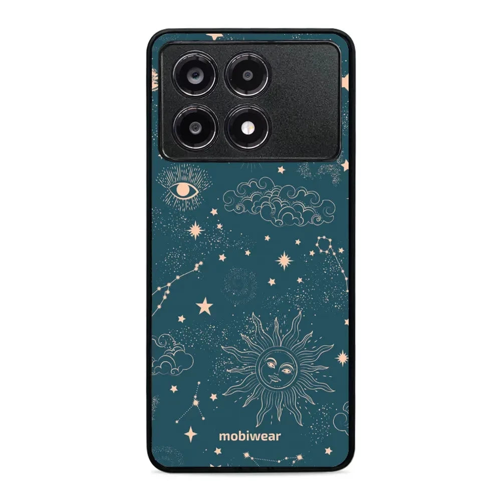 Handyhülle für Xiaomi POCO X6 Pro, Mobiwear Glossy Case, Astraler Staub