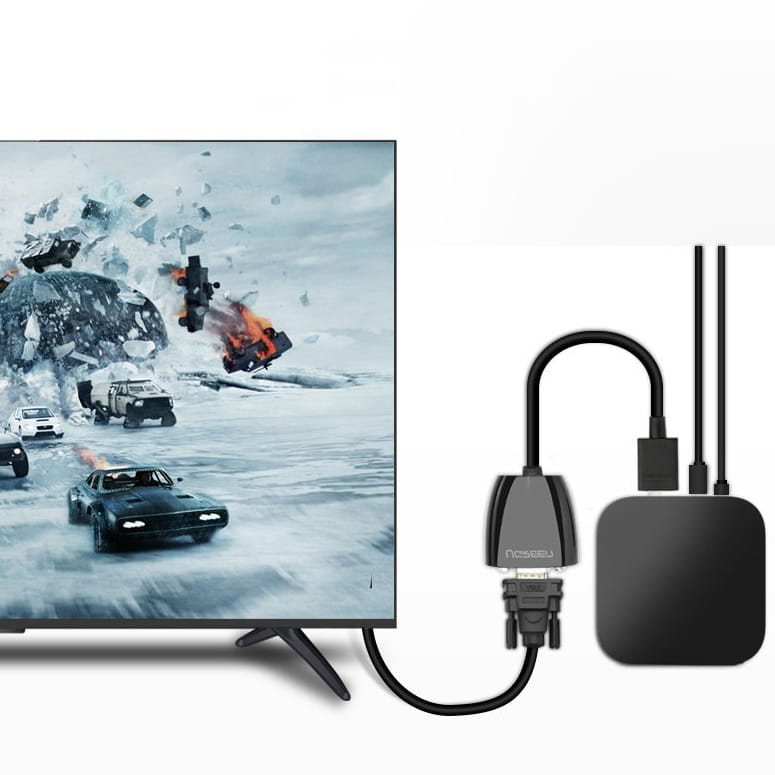 Ugreen HDMI zu VGA Adapter Ugreen, schwarz