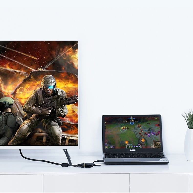 Ugreen HDMI zu VGA Adapter Ugreen, schwarz