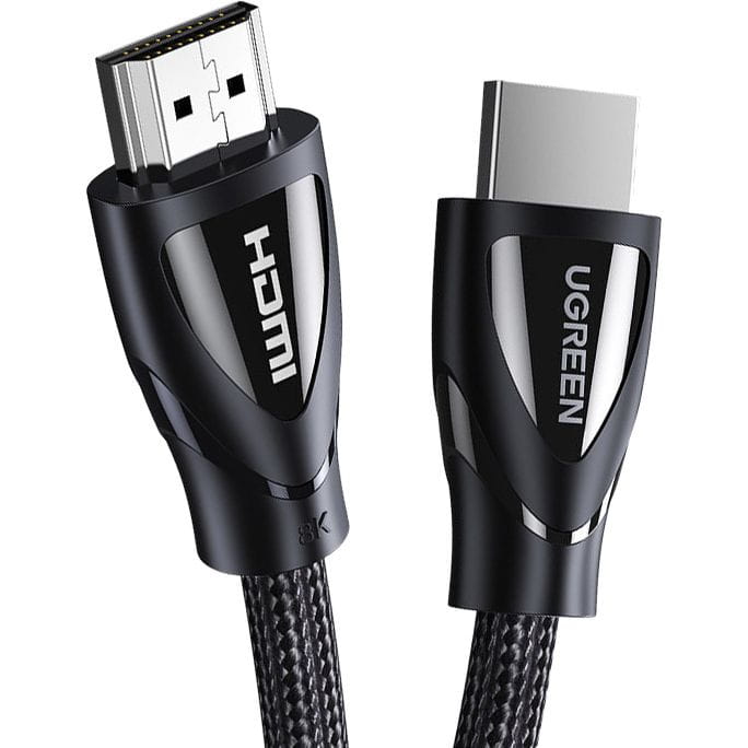 Nylonkabel HDMI zu HDMI 2.1, Ugreen HD140, 8K/60Hz, 1.5 m, Schwarz