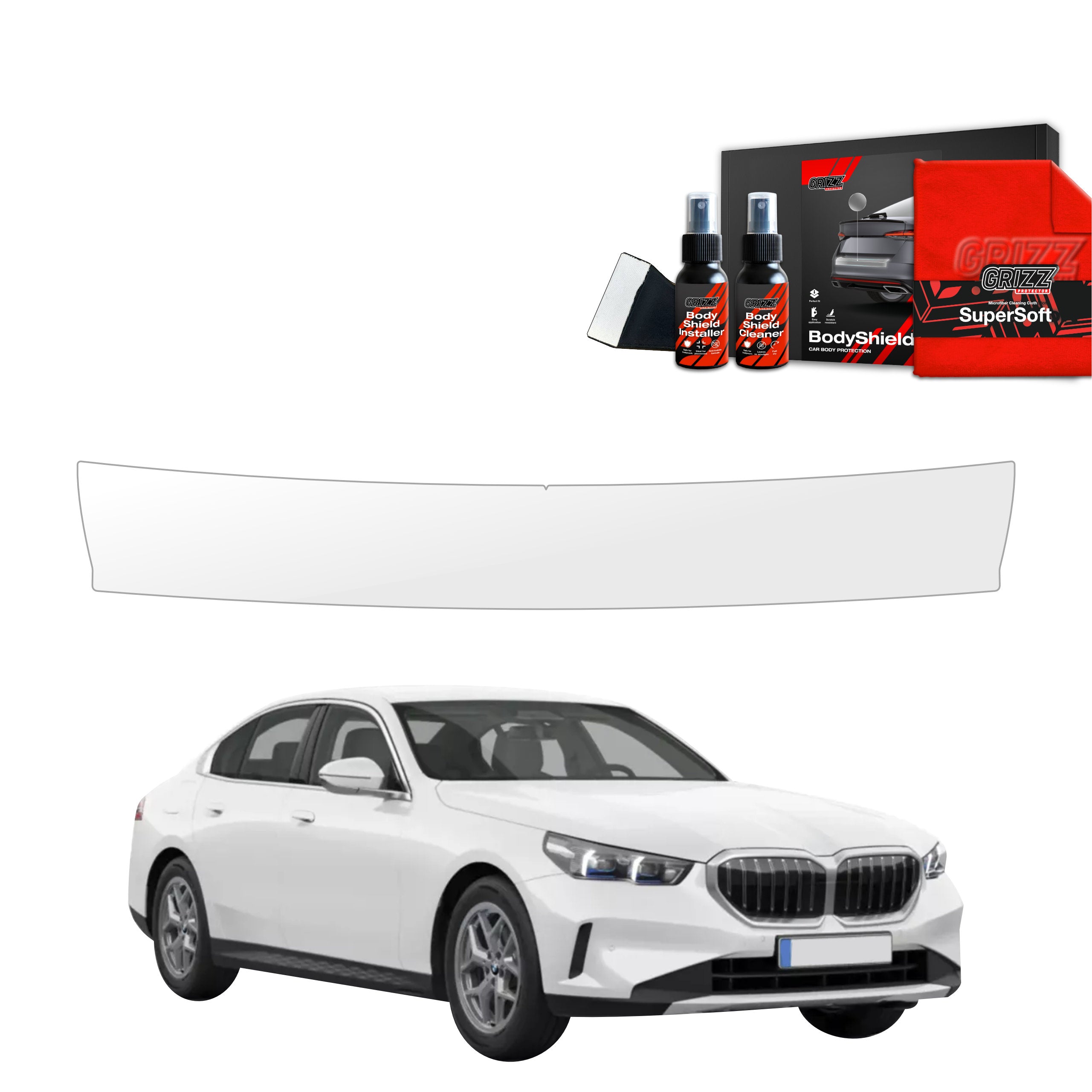 Schutzfolie Grizz Protector für Ladekante - BMW 5 Sedan G60 520i (2024-2026)