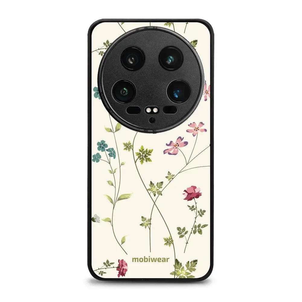 Handyhülle für Xiaomi 14 Ultra, Mobiwear Glossy Case, Idyllische Blüte