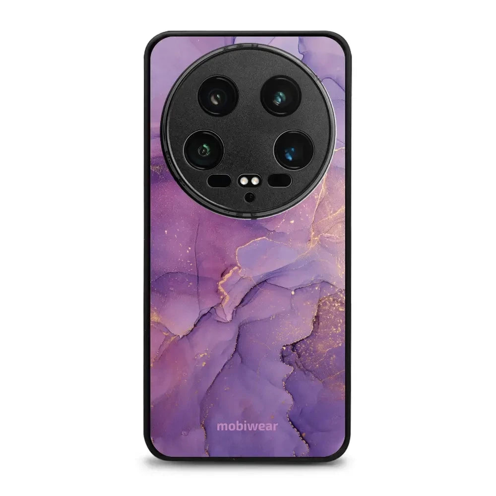 Handyhülle für Xiaomi 14 Ultra, Mobiwear Glossy Case, Violett