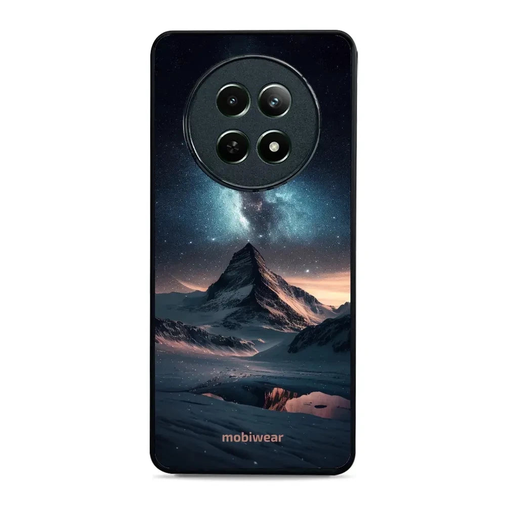 Handyhülle für Realme 12 5G, Mobiwear Glossy Case, Nachtberg