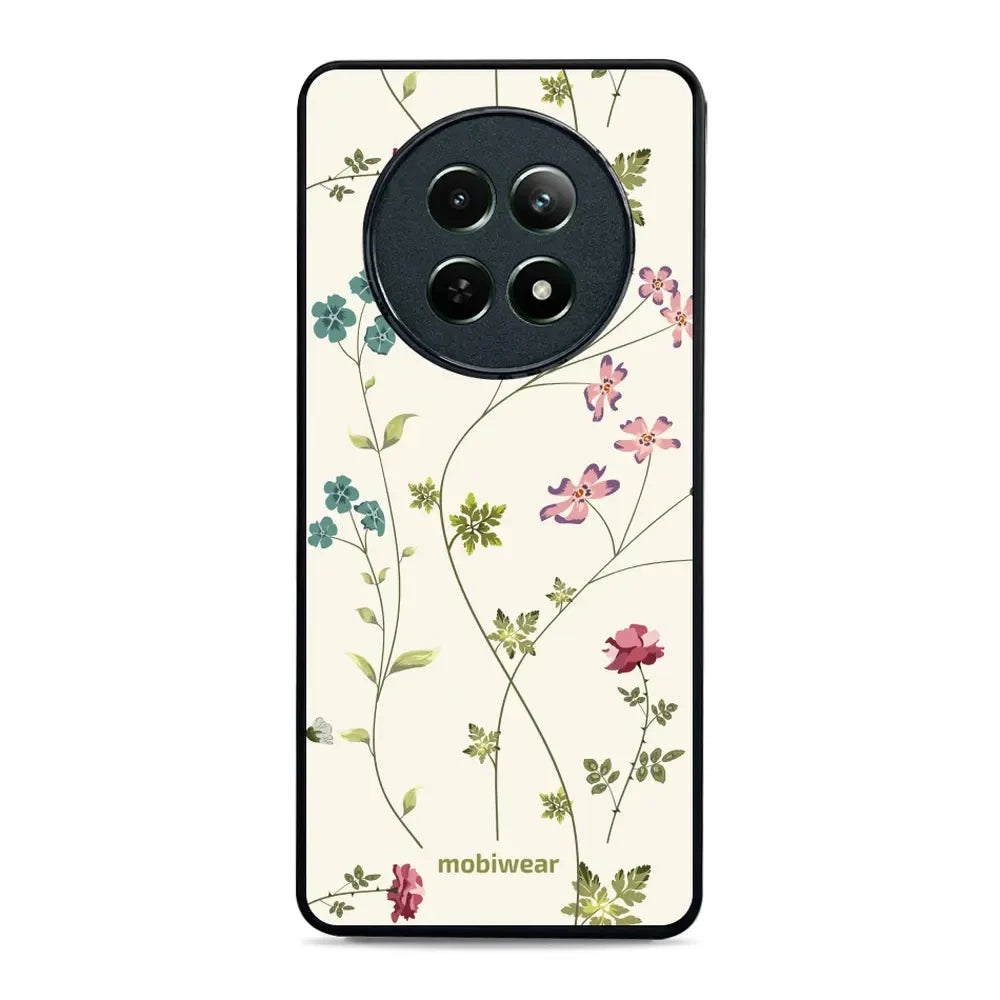 Handyhülle für Realme 12 5G, Mobiwear Glossy Case, Idyllische Blüte
