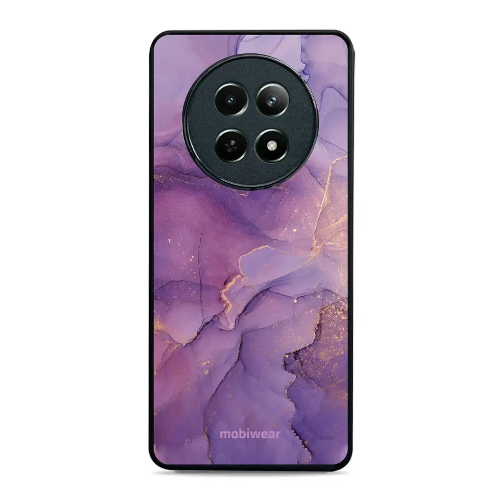 Handyhülle für Realme 12 5G, Mobiwear Glossy Case, Violett
