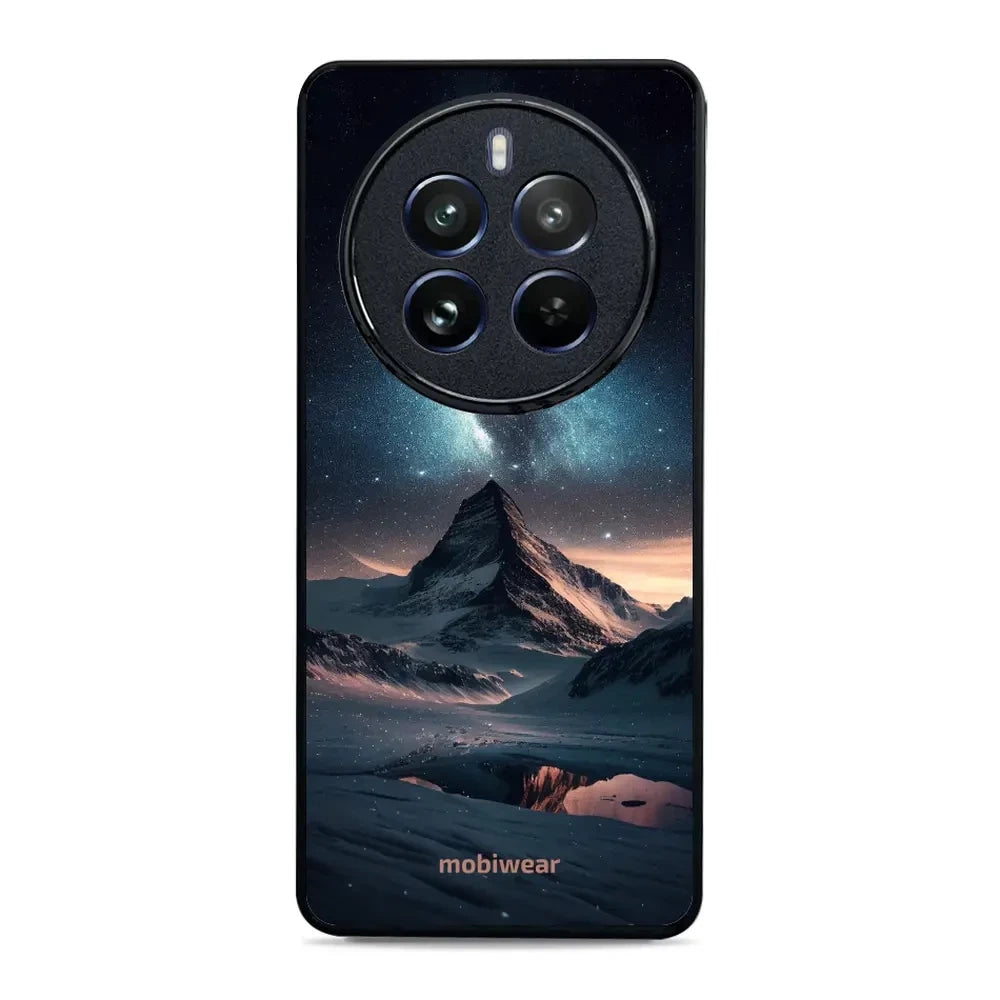 Handyhülle für Realme 12 Pro, Mobiwear Glossy Case, Nachtberg