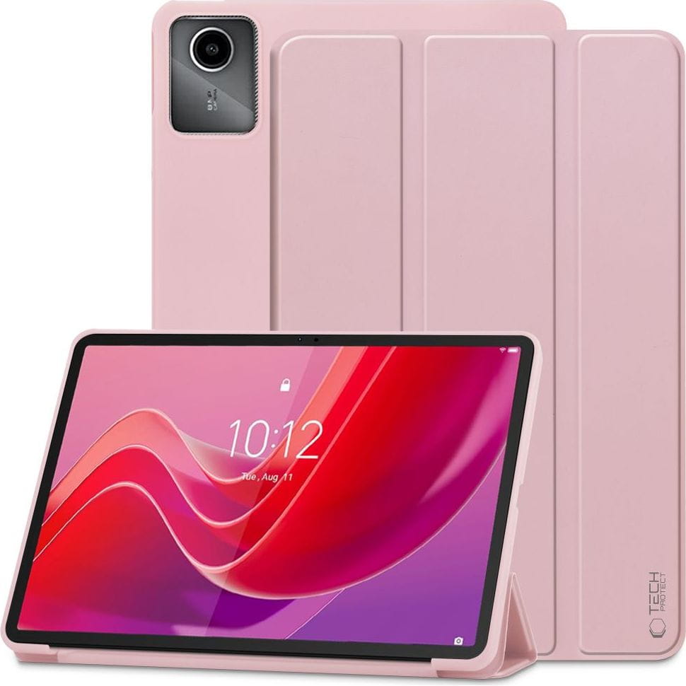 Schutzhülle für Lenovo Tab M11 10,95" 1 gen., Tech-Protect SmartCase. Rosa