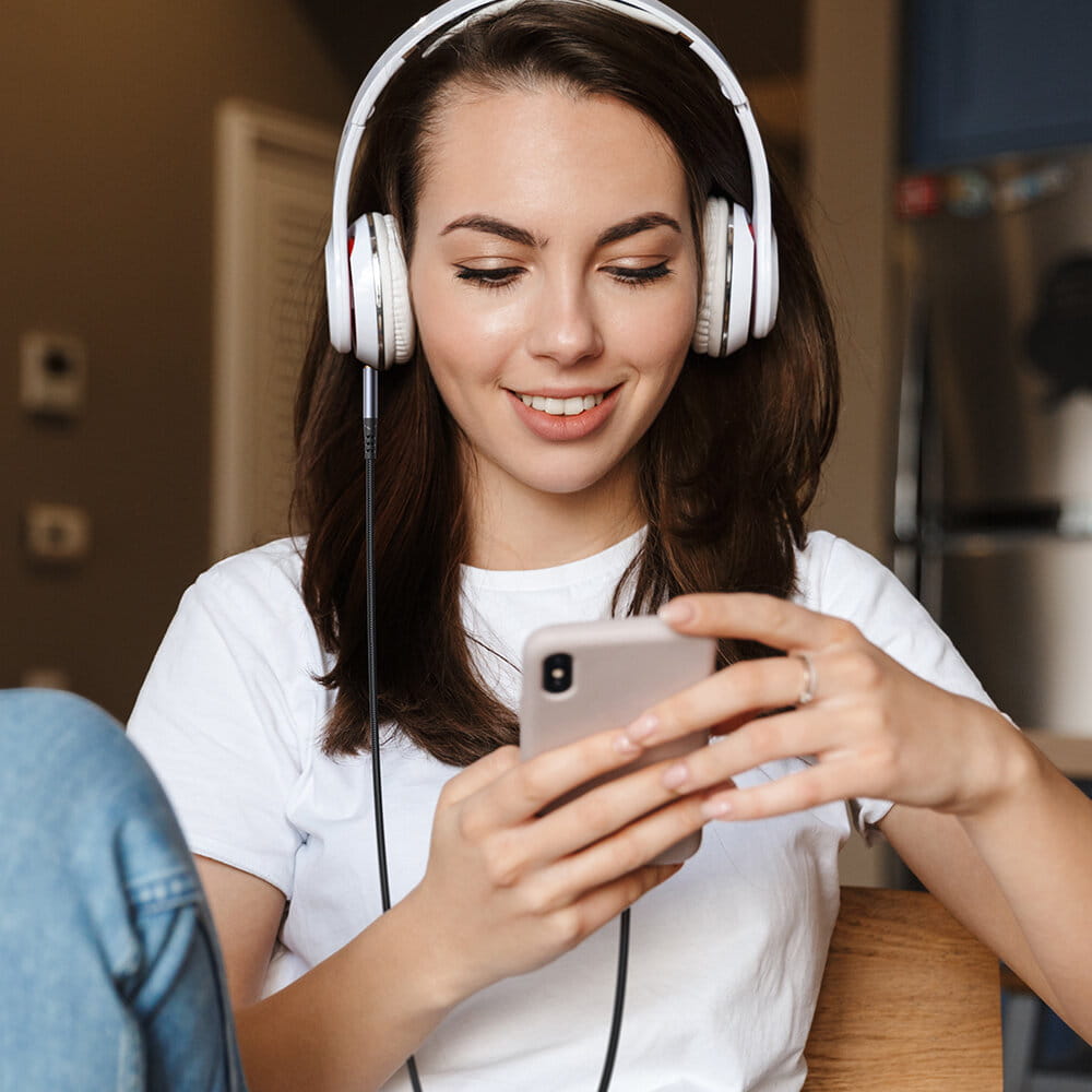 Audiokabel Mini-jack AUX 3,5 mm zu USB-C, Joyroom SY-A07, 1,2m, Schwarz