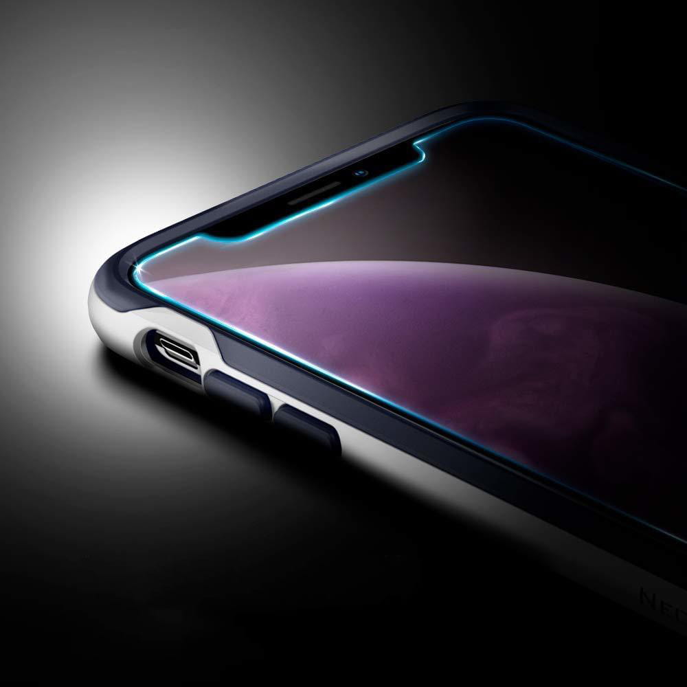 Glas für die Schutzhülle Spigen Glas.tR EZ Fit HD iPhone XR