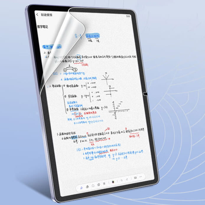 Papierimitationsfolie für Lenovo Tab M11 10,95" 1 gen., Bizon Film Tab Papirus Duo, 2 Stück