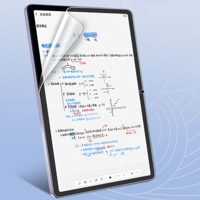 Papierimitationsfolie für Lenovo Tab M11, Bizon Film Tab Papirus, 2 Stück