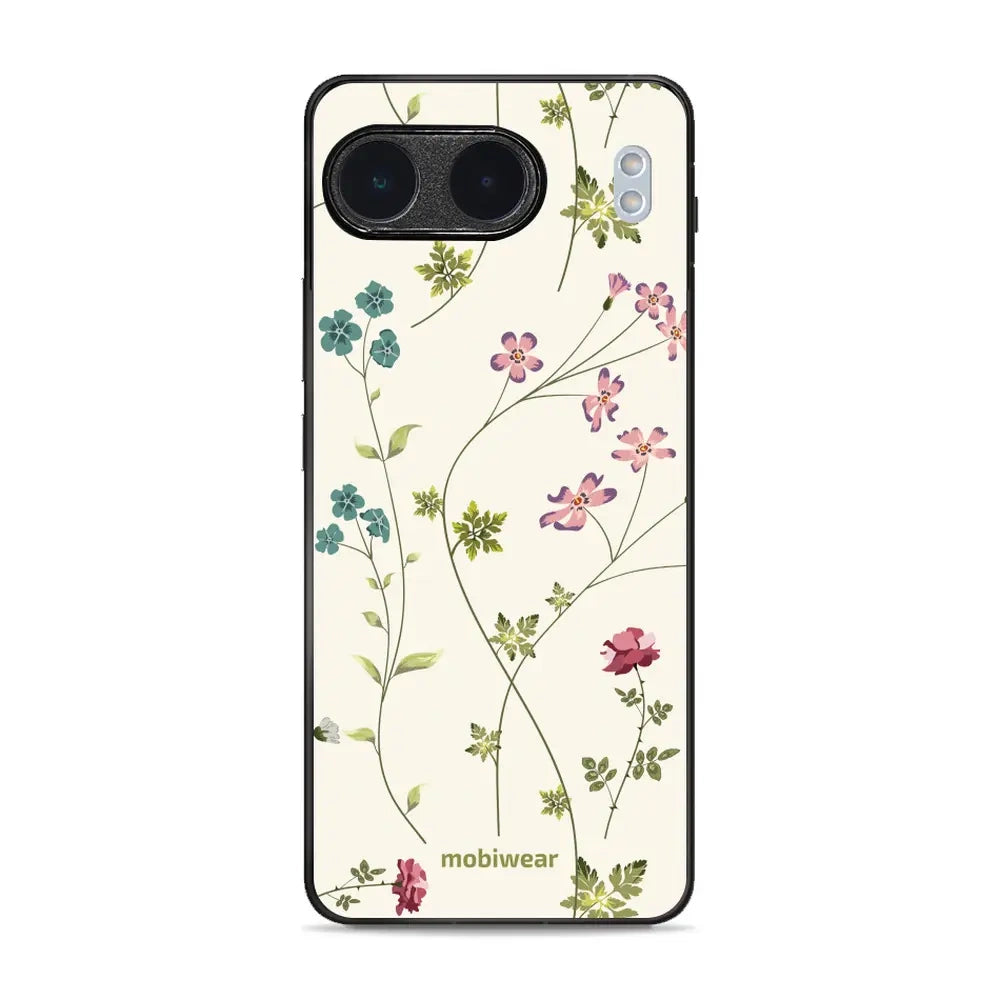 Handyhülle für OnePlus Nord 4, Mobiwear Glossy Case, Idyllische Blüte