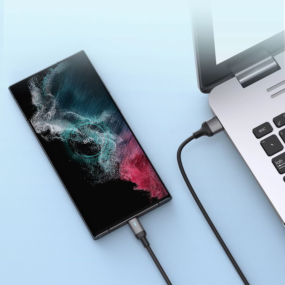 Ladekabel / Datenkabel USB-A zu USB-C, Joyroom A10 Series, 3A, 1.2m, Schwarz