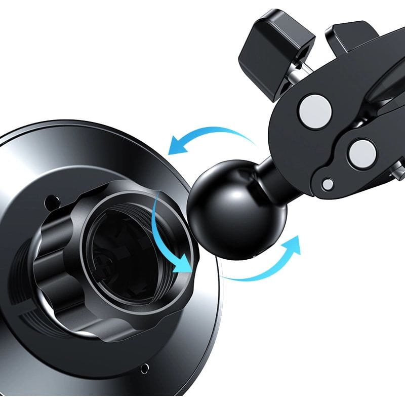 Magnetische Handy-Halterung für das Lüftungsgitter, Joyroom JR-ZS240, Schwarz