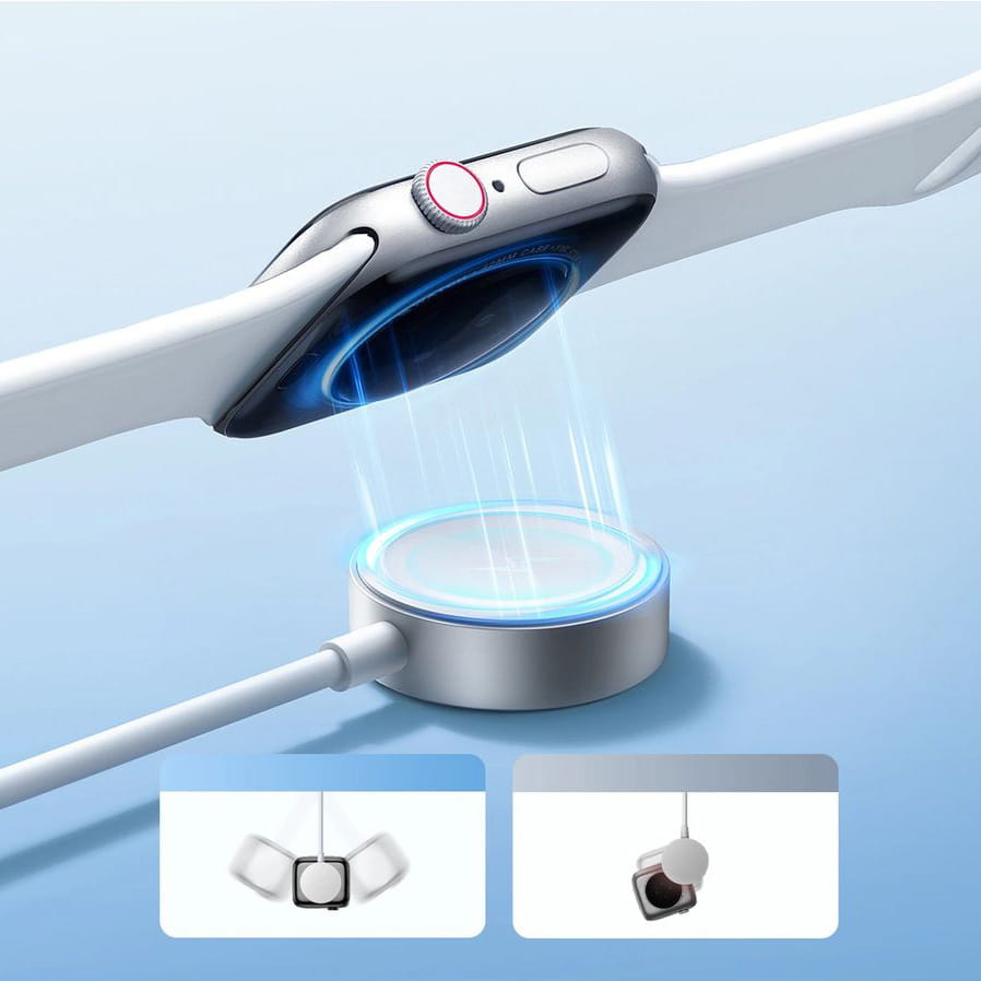 Kabel USB-A zu USB-C / Lightning / Apple Watch, Joyroom 3in1, 3.5A, 1.2m, Weiß