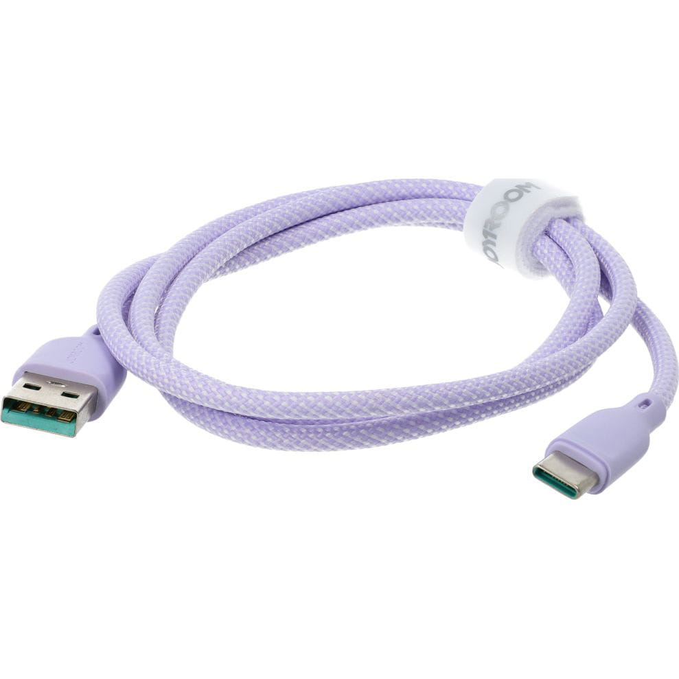 Ladekabel / Datenkabel USB-A zu USB-C, Joyroom Multi-Color, 100W, 1m, Violett