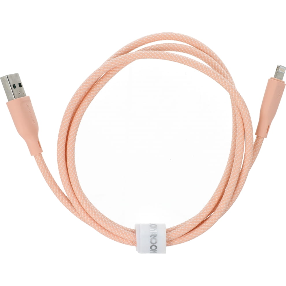 Ladekabel / Datenkabel USB-A zu Lightning, Joyroom Multi-Color, 3A, 1m, Rosa