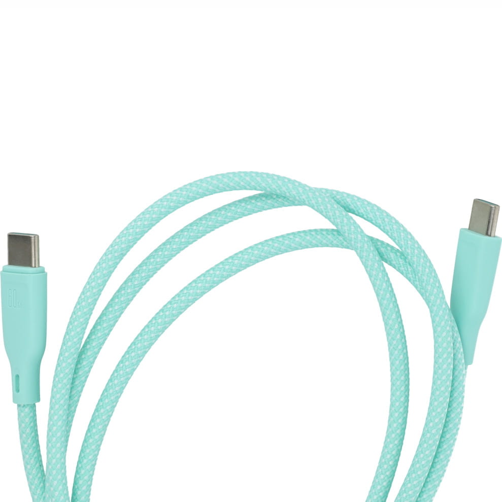 Ladekabel / Datenkabel USB-C zu USB-C, Joyroom Multi-Color, 60W, 1m, Grün