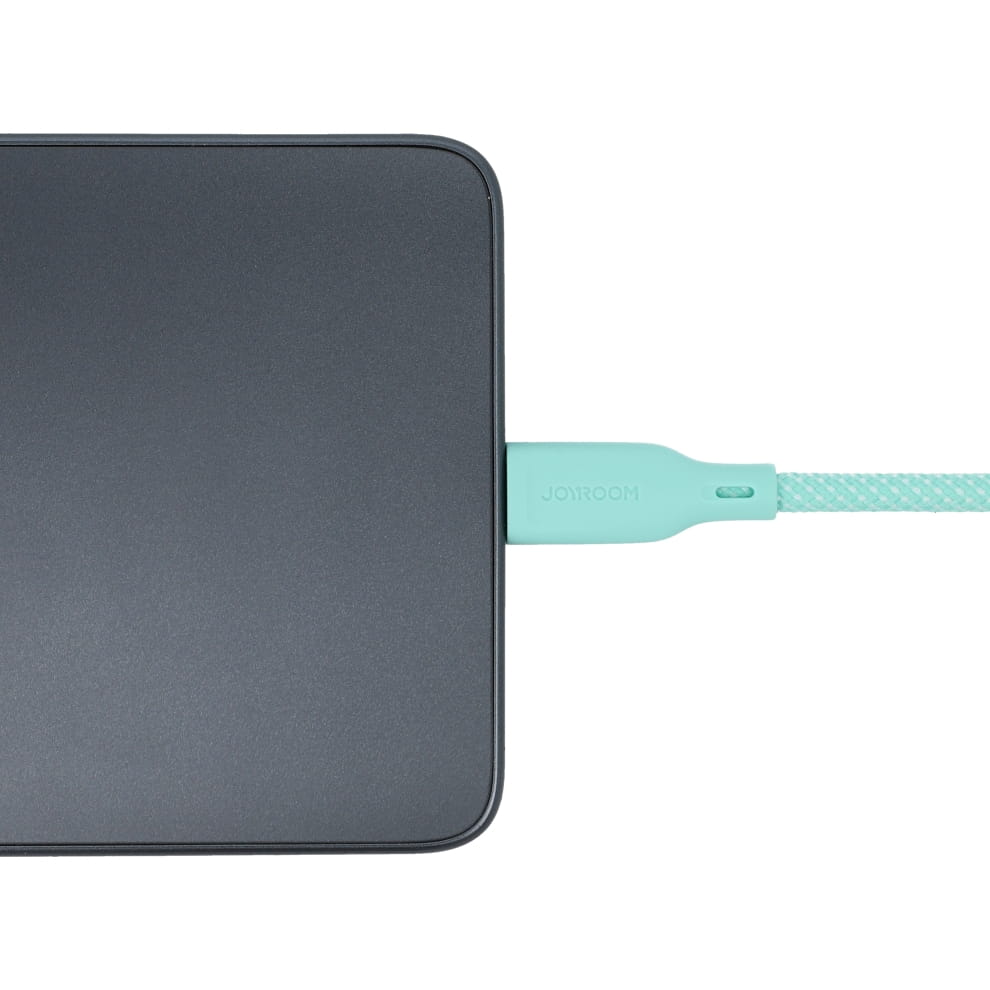 Ladekabel / Datenkabel USB-C zu USB-C, Joyroom Multi-Color, 60W, 1m, Grün