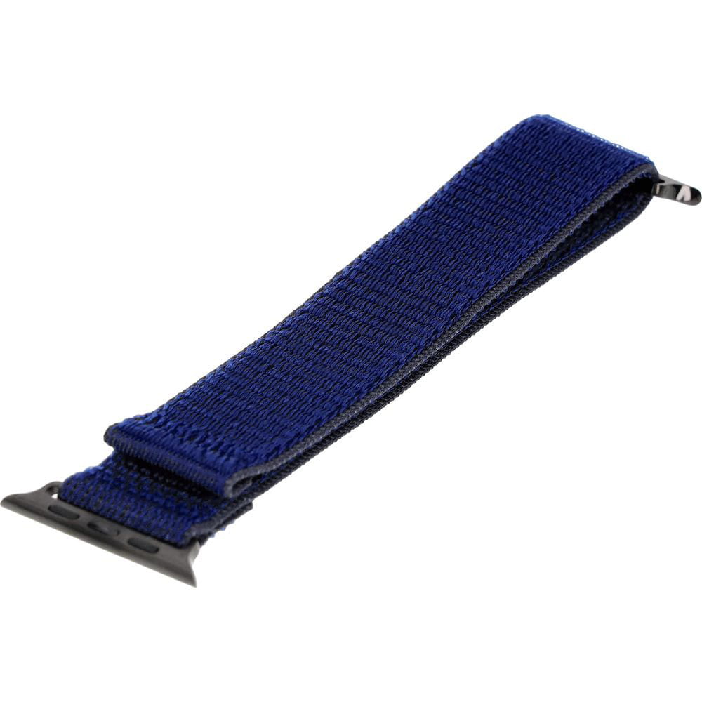 Armband für Apple Watch 49/46/45/44 mm, Fixed Nylon Strap, Dunkelblau