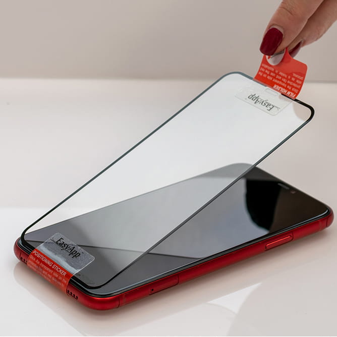 Gehärtetes Glas für Realme 12 5G MyScreen Diamond Glass Lite Edge Full Glue, schwarzer Rahmen