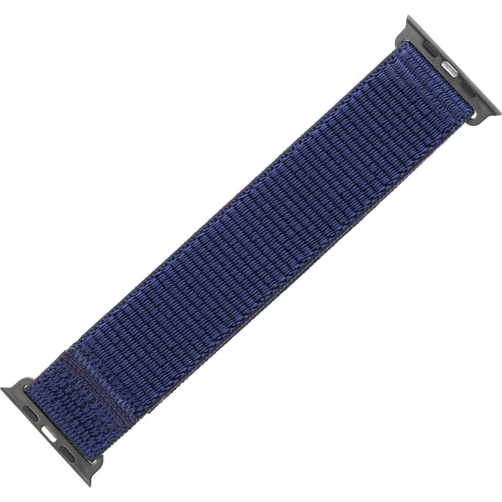 Armband für Apple Watch Ultra 4/3/2/1 49 mm, Fixed Nylon Strap, Dunkelblau