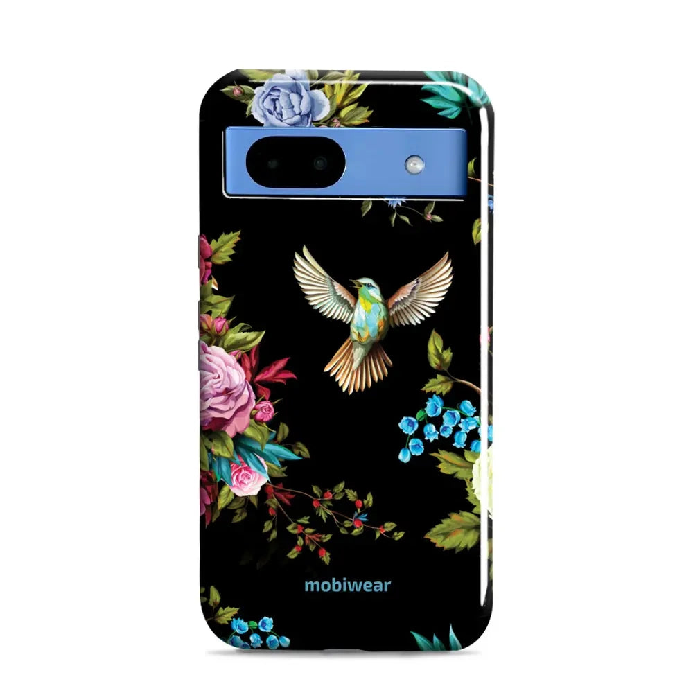 Handyhülle für Google Pixel 8a, Mobiwear Elite Pro, Nachtkolibri