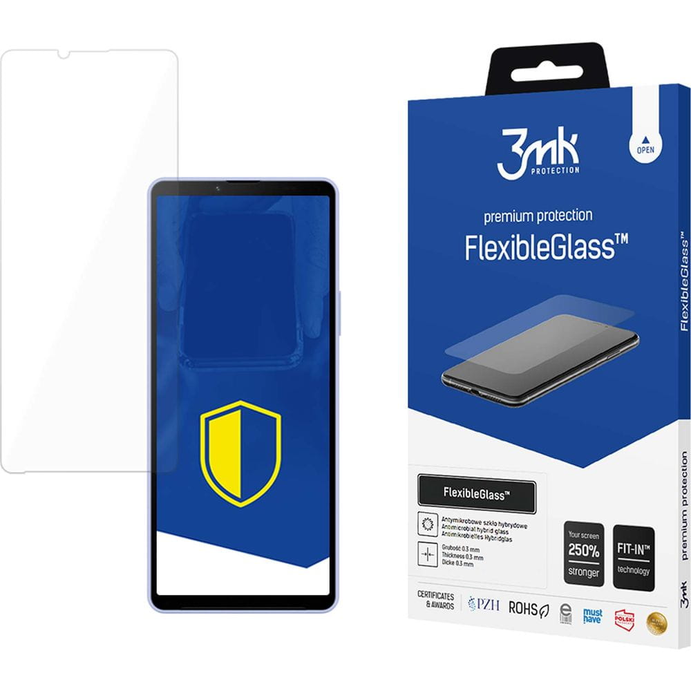 Hybridglas für Sony Xperia 10 VI, 3mk FlexibleGlass