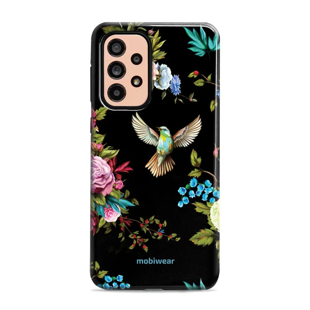Handyhülle für Galaxy A53 5G, Mobiwear Elite Pro, Nachtkolibri