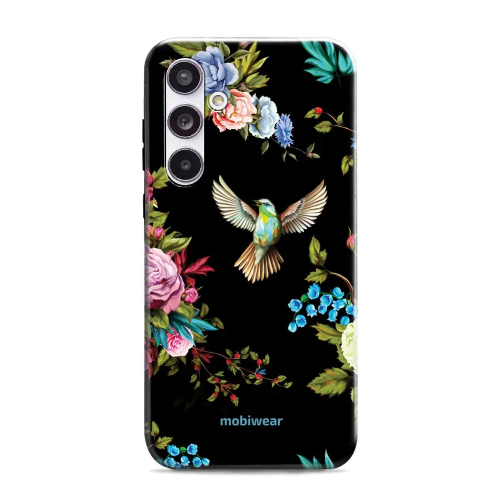 Handyhülle für Galaxy A55 5G, Mobiwear Elite Pro, Nachtkolibri