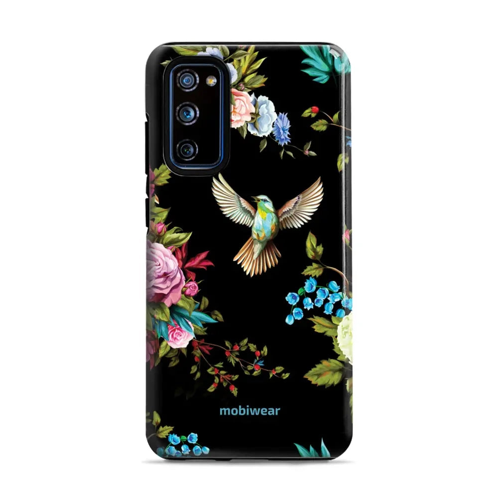 Handyhülle für Galaxy S20 FE, Mobiwear Elite Pro, Nachtkolibri