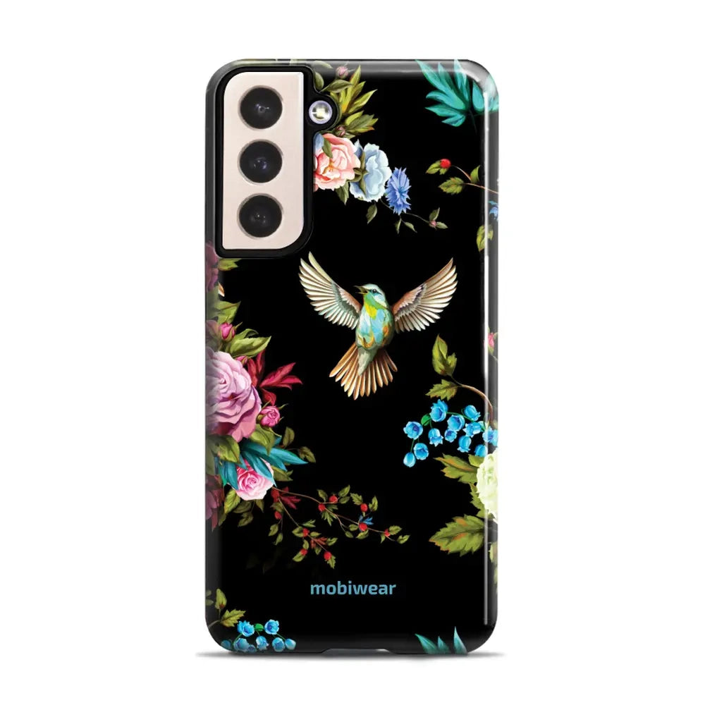 Handyhülle für Galaxy S21 Plus, Mobiwear Elite Pro, Nachtkolibri