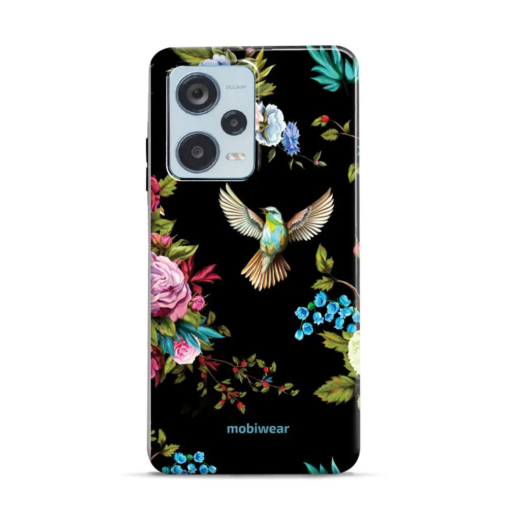Handyhülle für Xiaomi Redmi Note 12 Pro+ 5G, Mobiwear Elite Pro, Nachtkolibri